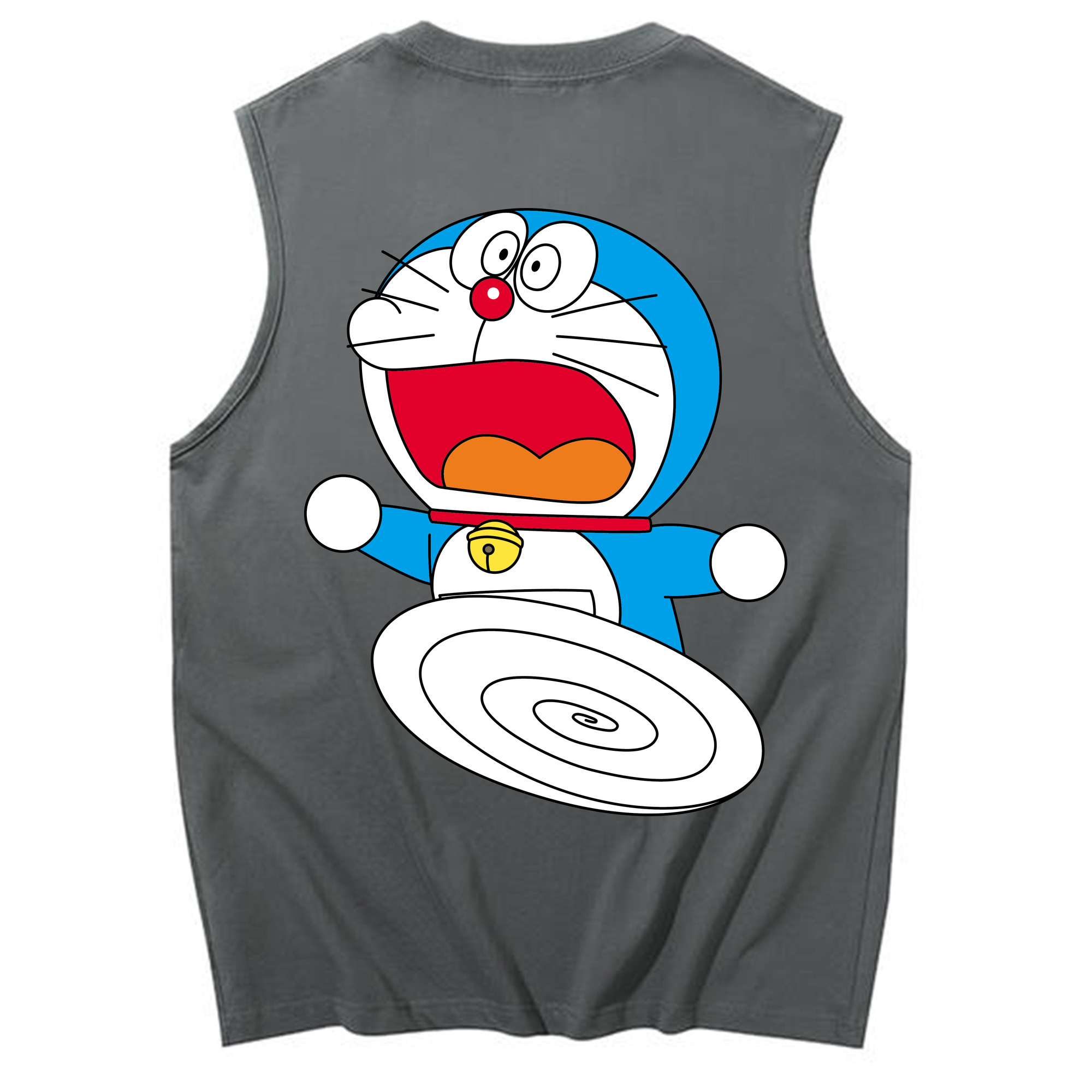 （画像用） ドラえもん Doraemon コットン100％タンクトップ（背面プリント）